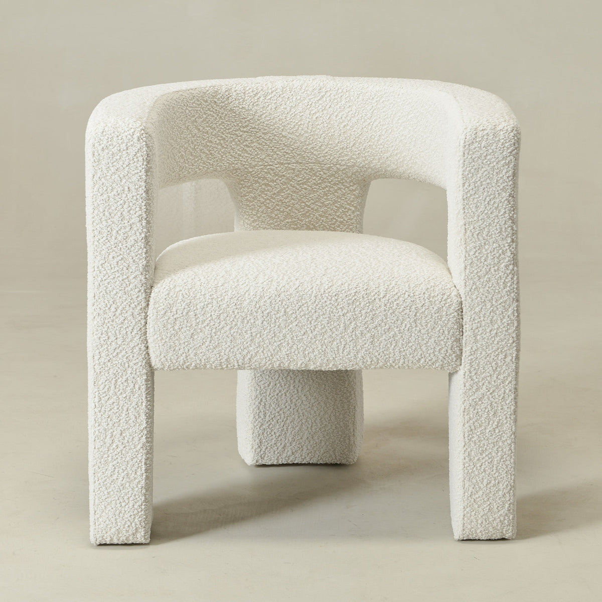 Herbert Modern Bouclé Armchair