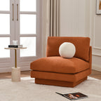 Montyne Bouclé Armless Chair