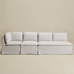 Nelly Slipcover Performance Dining Banquette