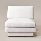 Montyne Linen Armless Chair