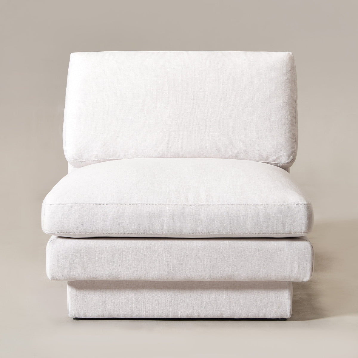 Montyne Linen Armless Chair