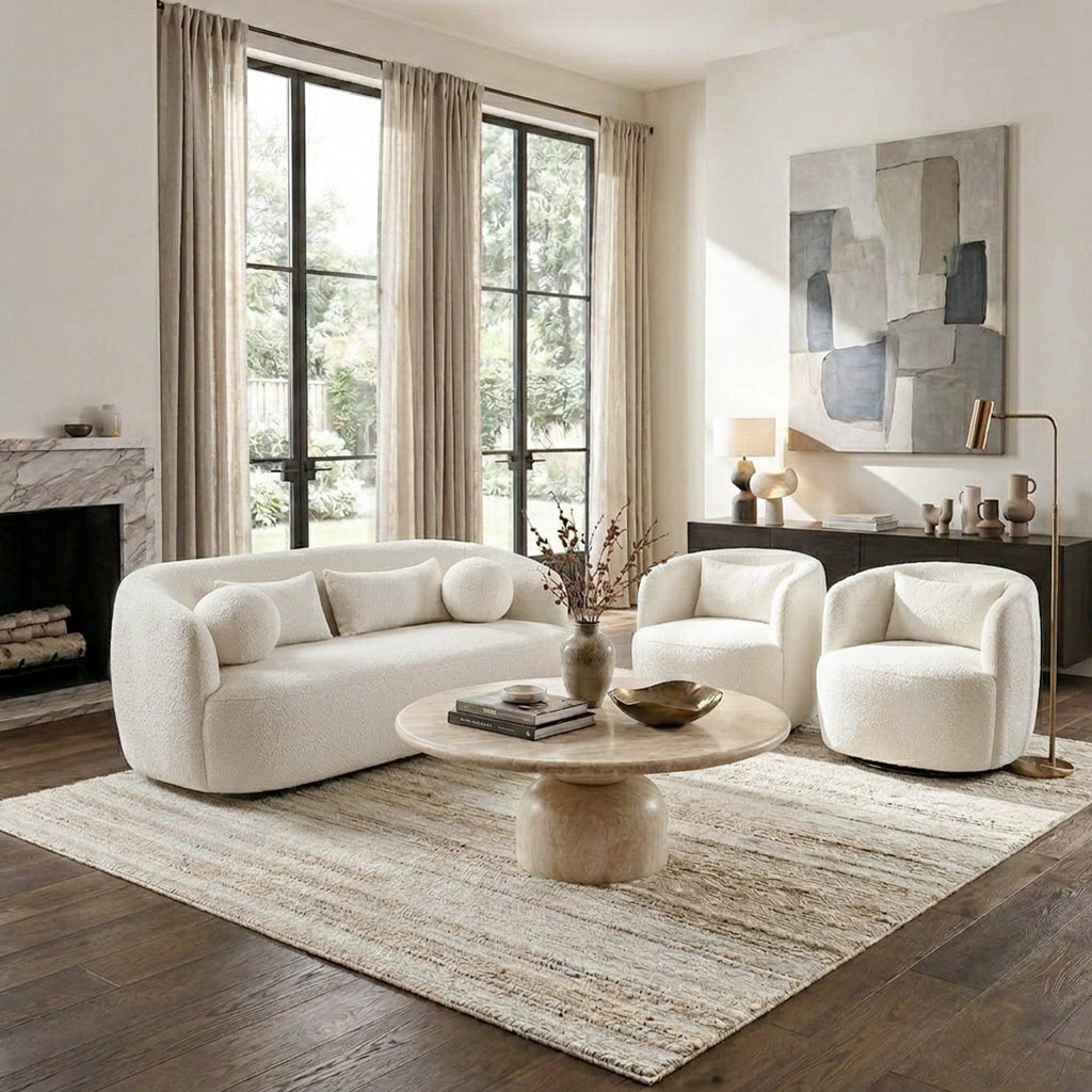 Ashlie Bouclé Loveseat