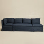 Nelly Slipcover Performance Dining Banquette