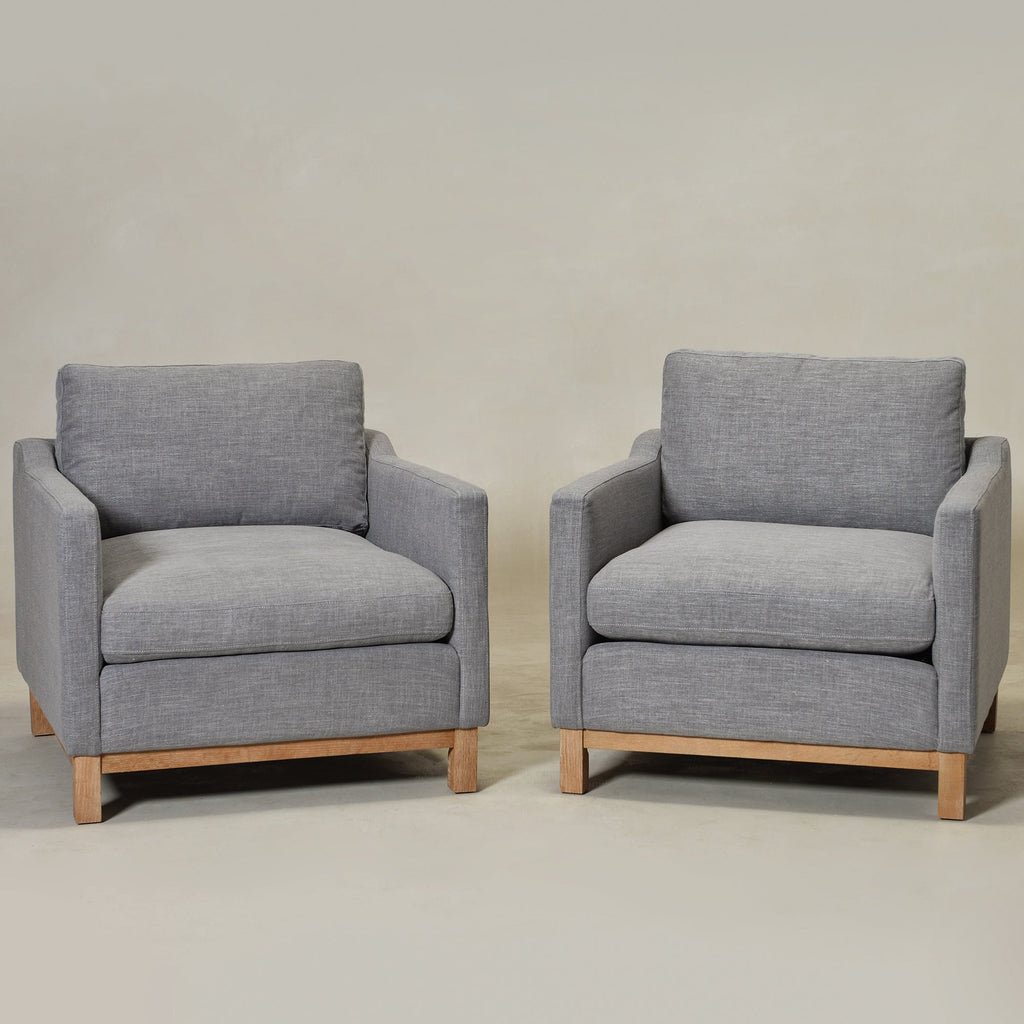 Albert Premium Linen Armchair