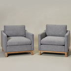 Albert Premium Linen Armchair