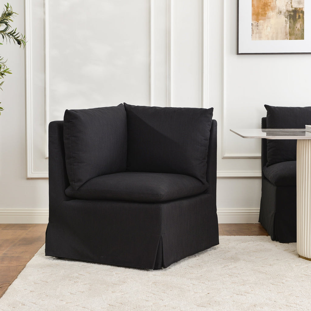 Nelly Slipcover Performance Dining Banquette
