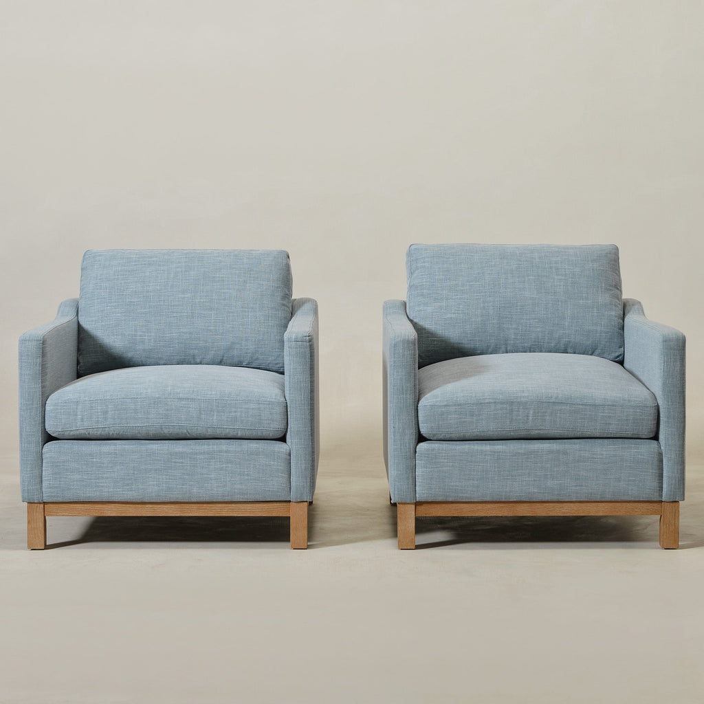 Albert Premium Linen Armchair
