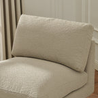 Montyne Bouclé Armless Chair