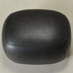 Elmer Faux Leather Ottoman