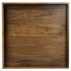 Teratect Square Black Walnut Serving Tray
