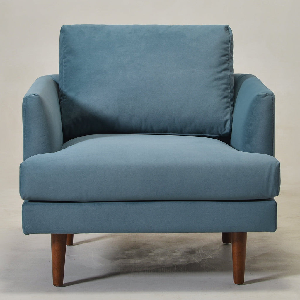 Samuel Tapered Velvet ArmChair