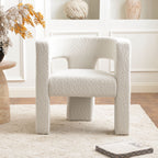 Herbert Modern Bouclé Armchair