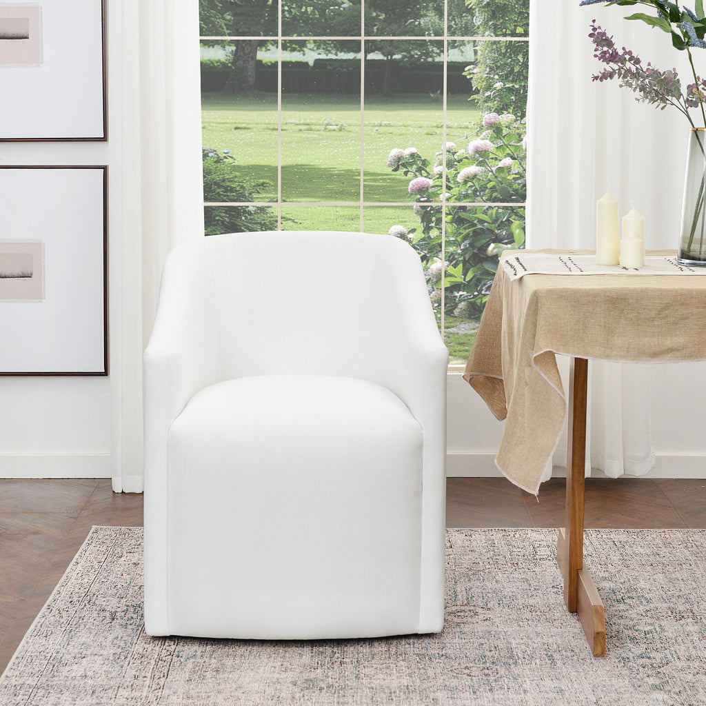 Rafa Performance Linen Dining Chair