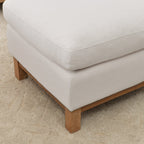 Albert Premium Linen Ottoman
