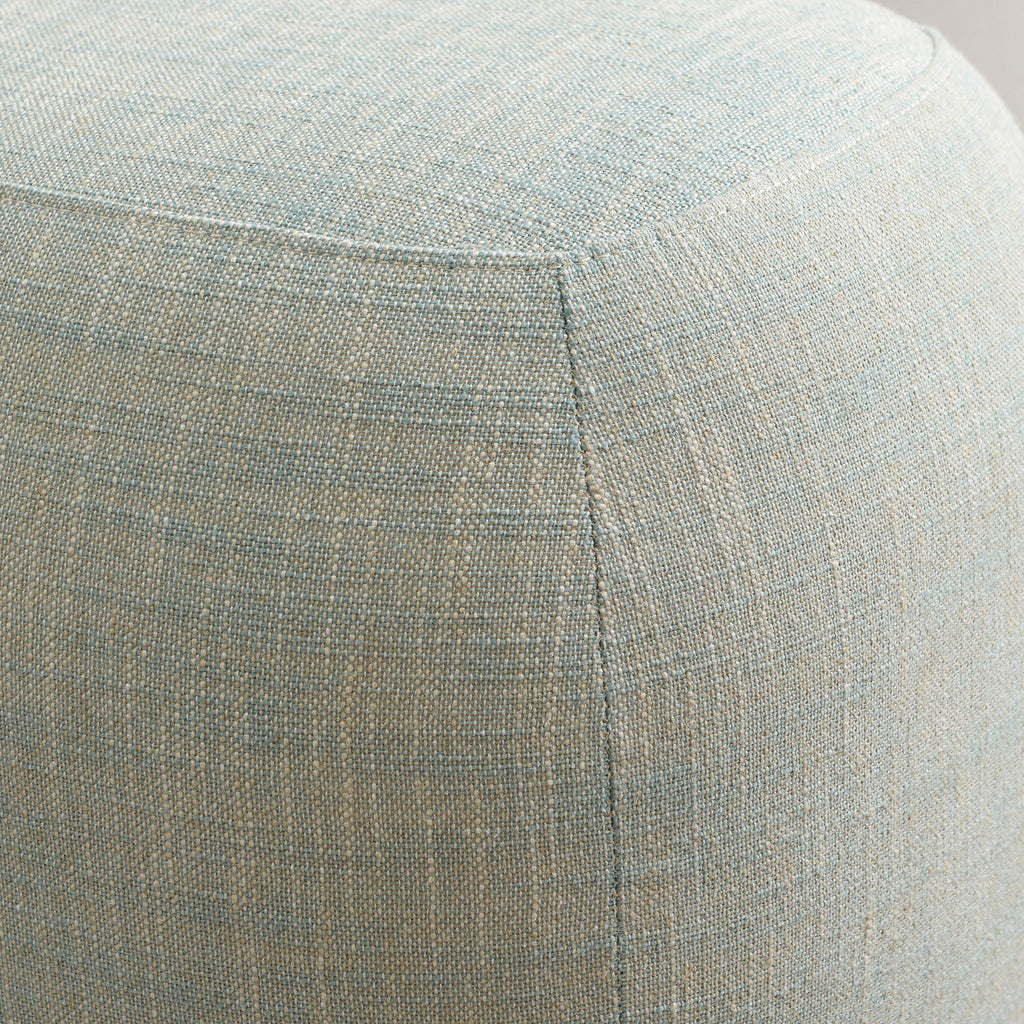 Elmer Linen Ottoman