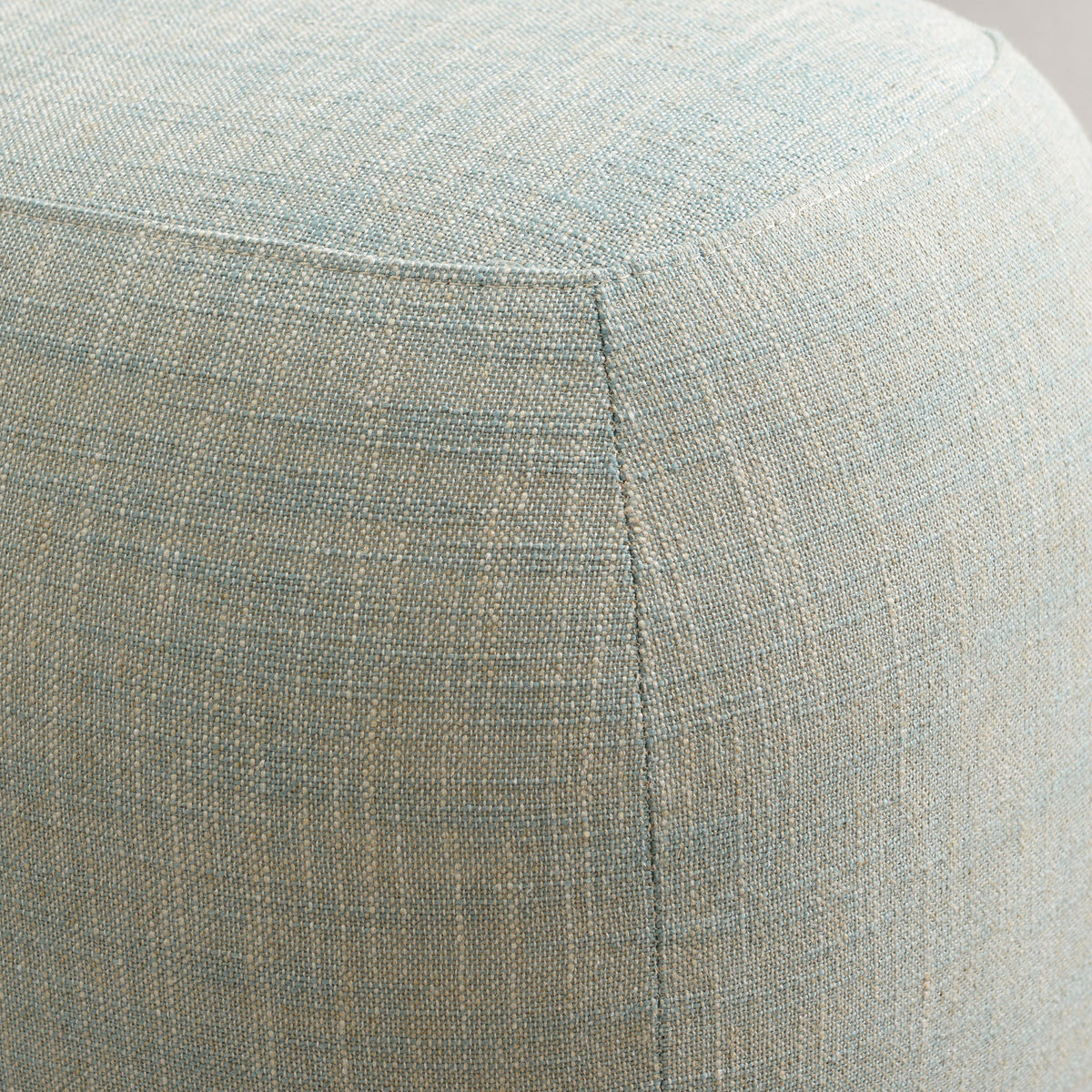 Elmer Linen Ottoman