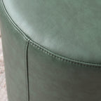 Elof Faux Leather Ottoman