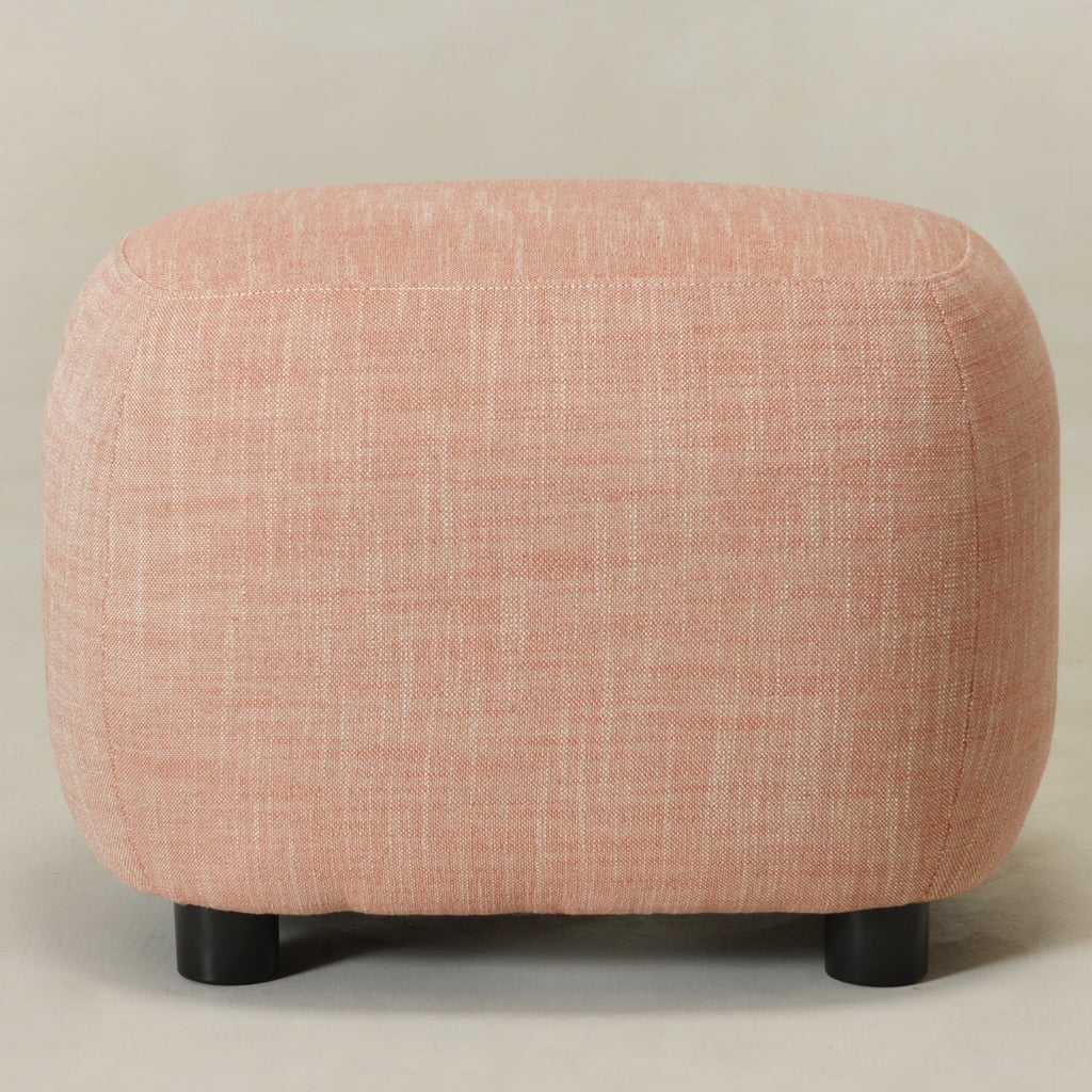 Elmer Linen Ottoman