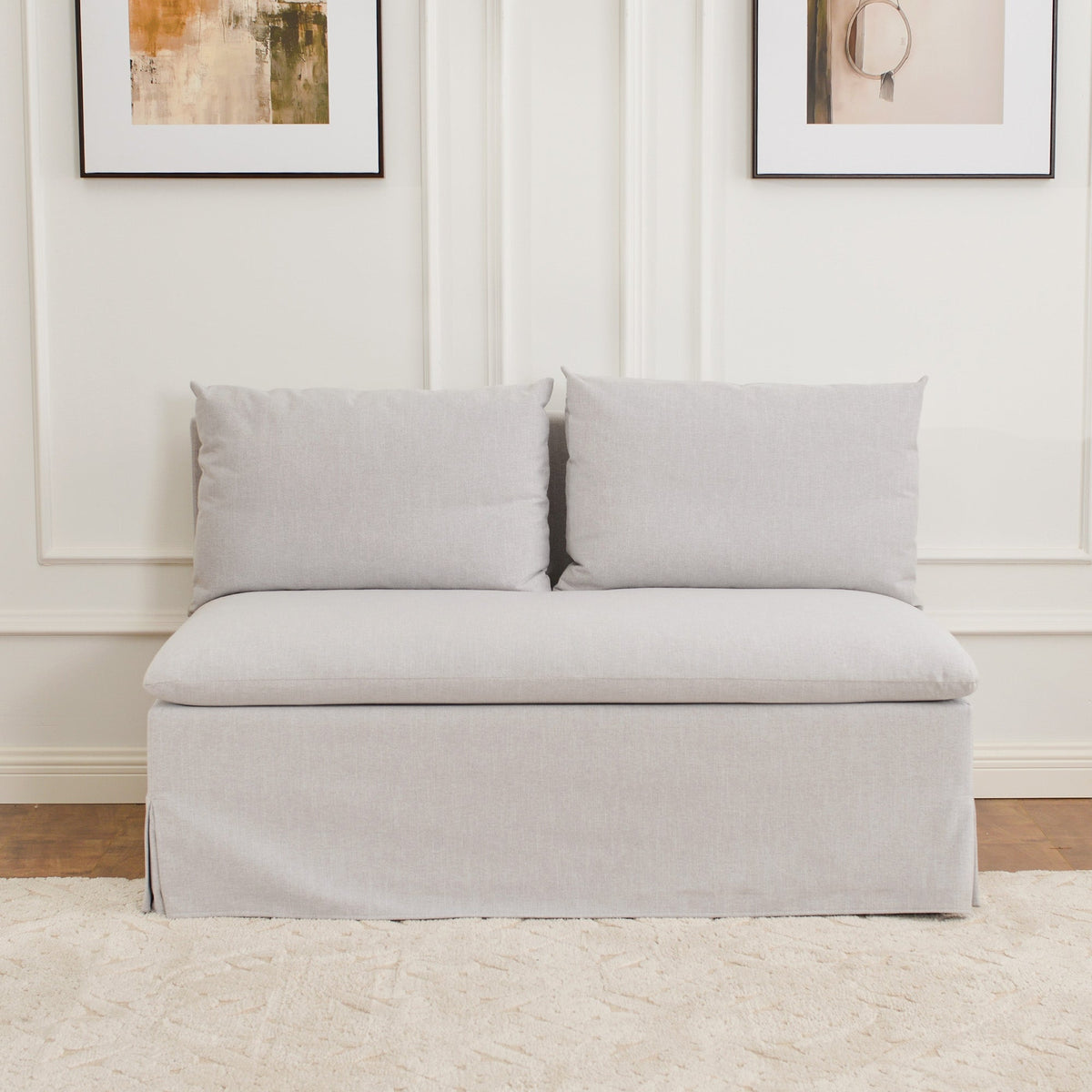 Nelly Slipcover Performance Dining Banquette