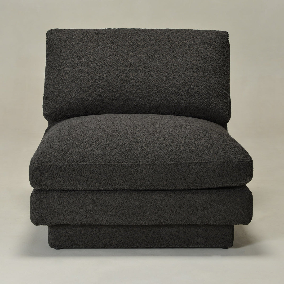 Montyne Bouclé Armless Chair