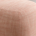 Elmer Linen Ottoman