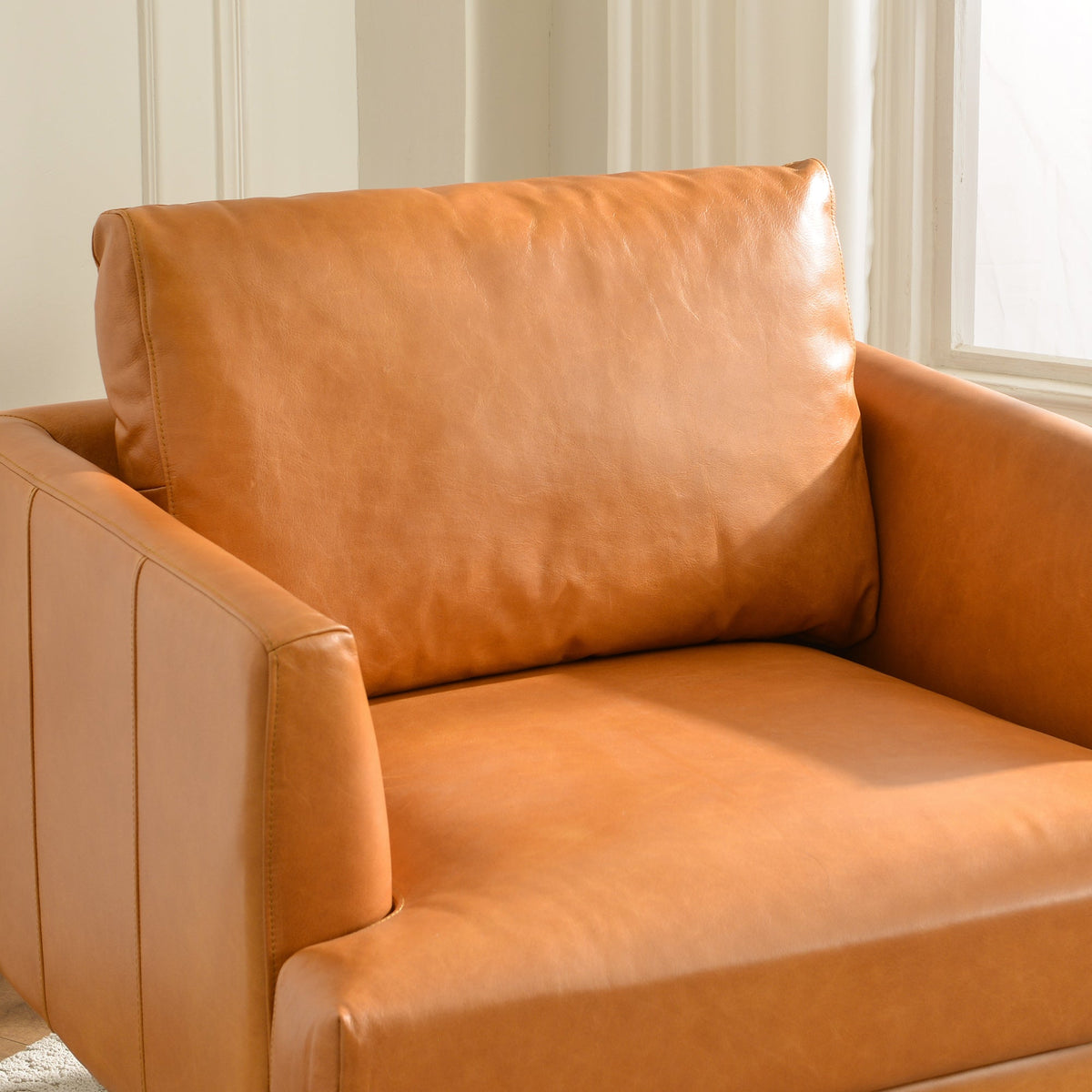 Samuel Premium Leather Armchair
