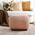 Elmer Linen Ottoman