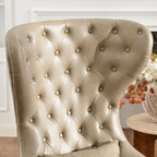 Letitia Faux Leather Wingback Chair