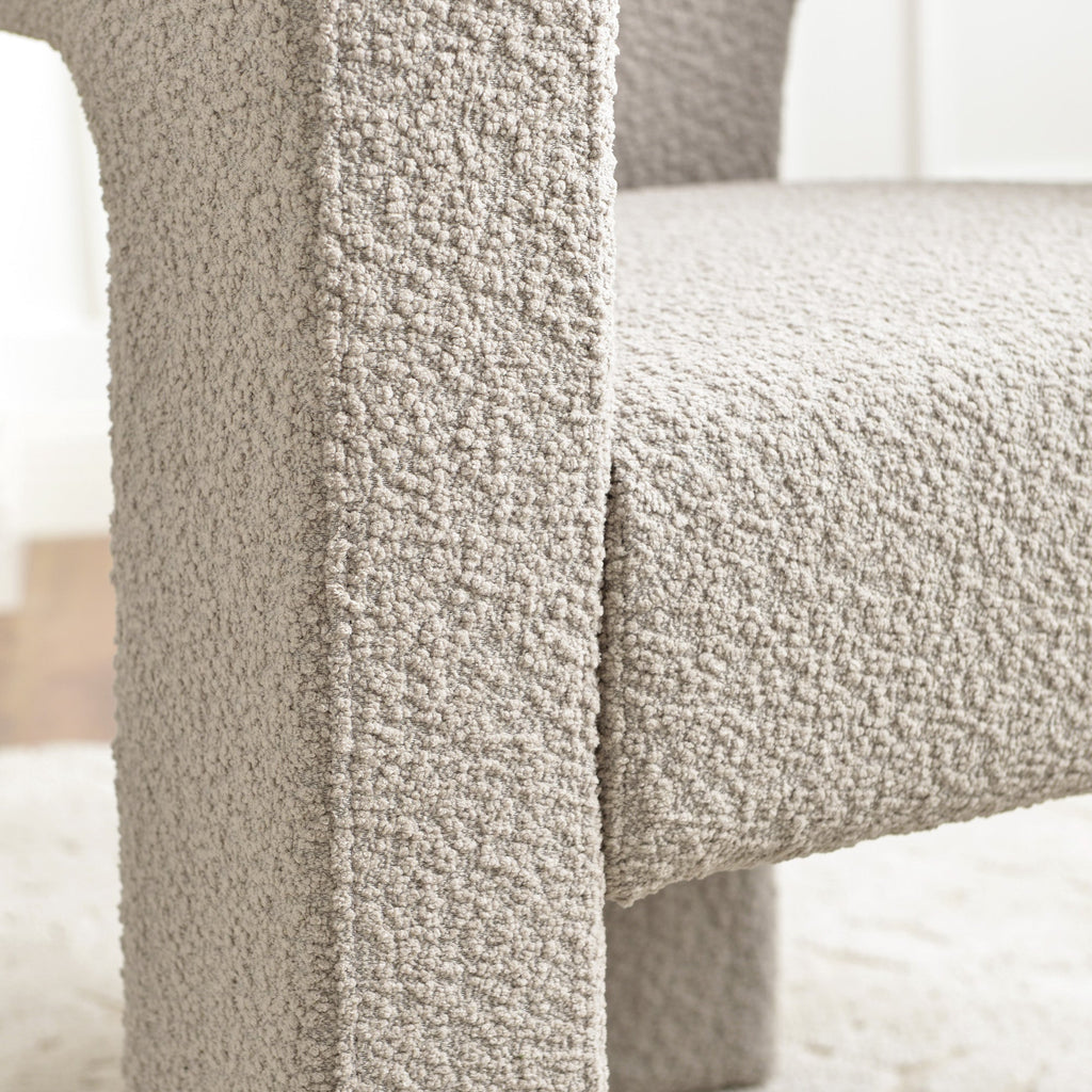 Herbert Modern Bouclé Armchair