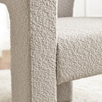 Herbert Modern Bouclé Armchair