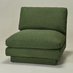 Montyne Bouclé Armless Chair