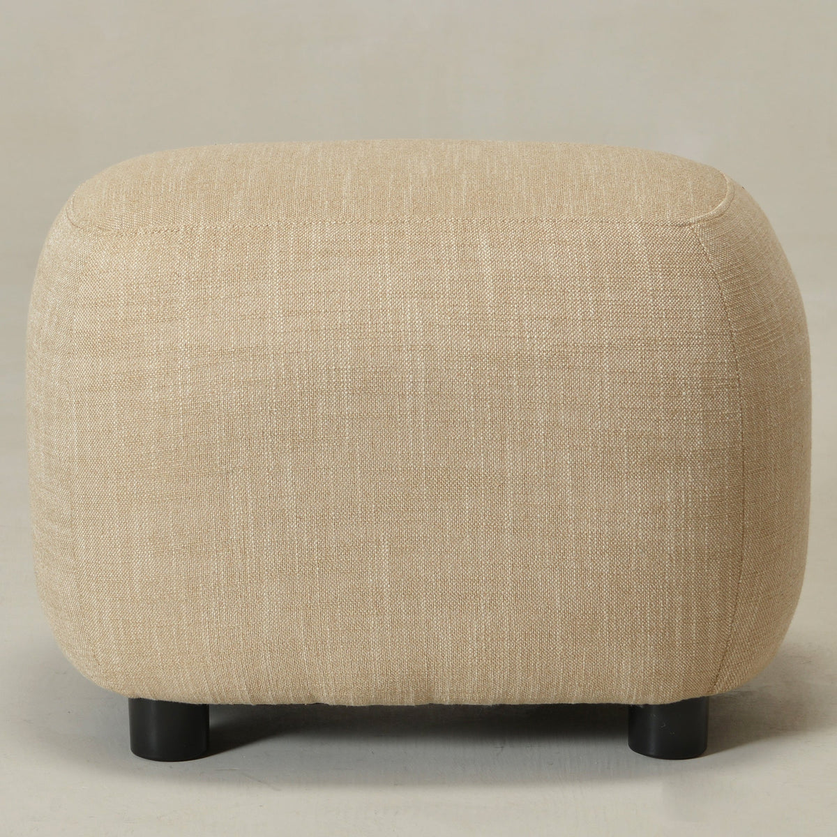 Elmer Linen Ottoman