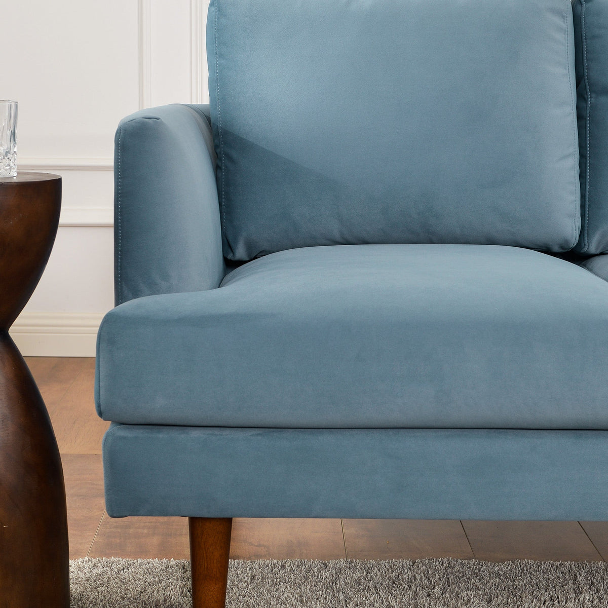 Samuel Tapered Arm Loveseat