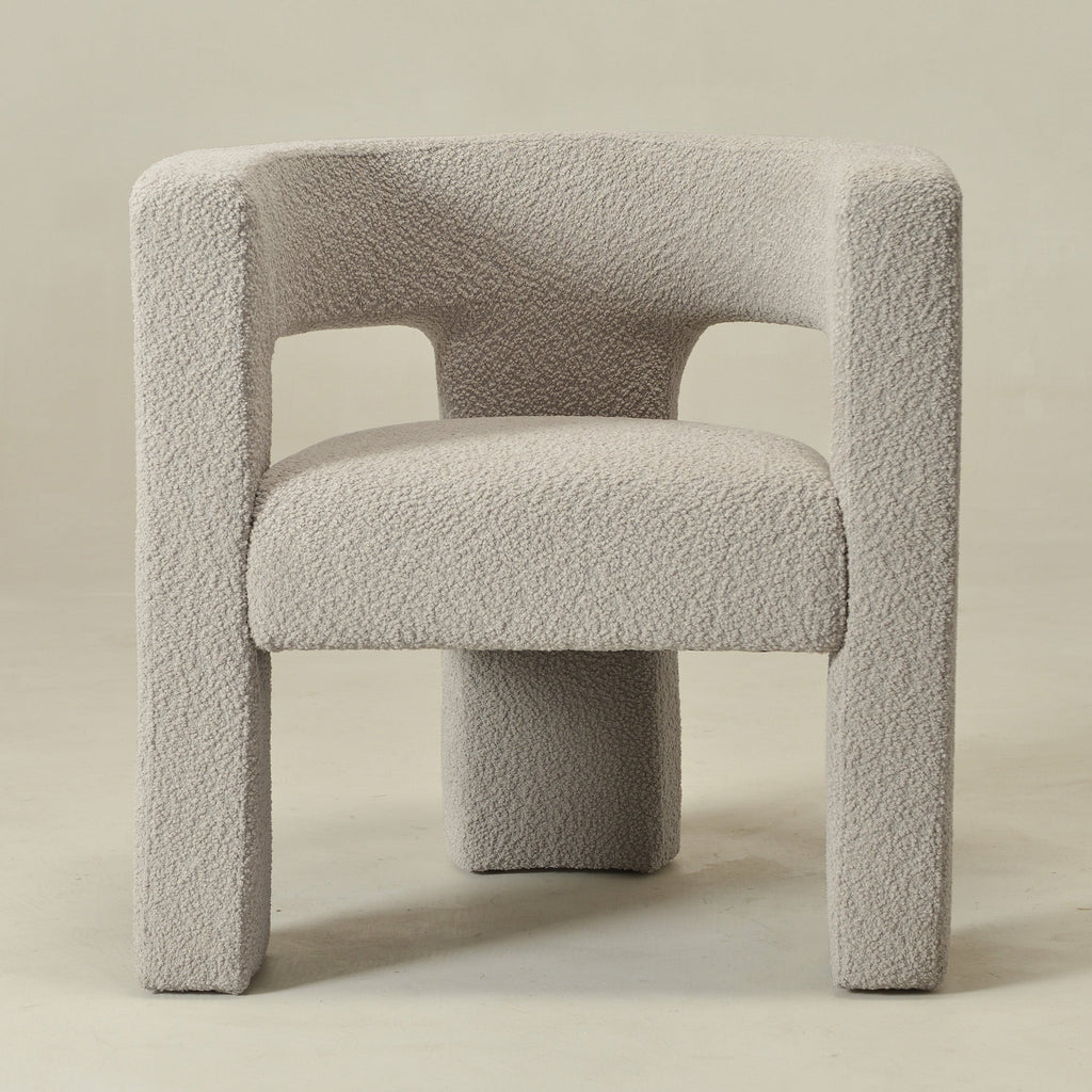Herbert Modern Bouclé Armchair