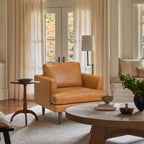 Samuel Premium Leather Armchair
