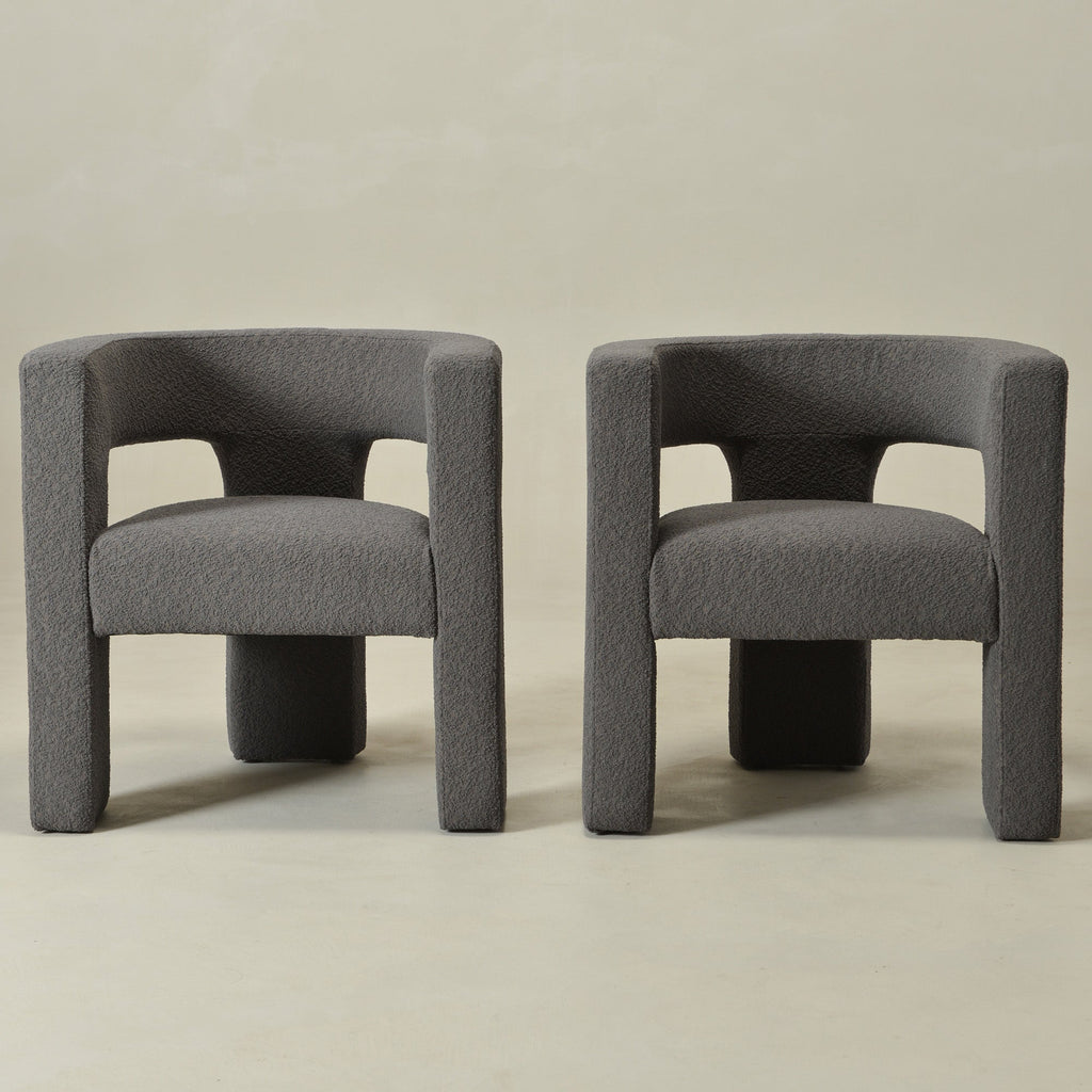 Herbert Modern Bouclé Armchair
