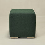 Ida Bouclé Square Ottoman