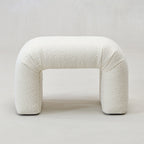 Norris Bouclé Ottoman