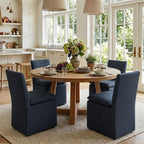 Diane Performance Dining Side Chair with Casters