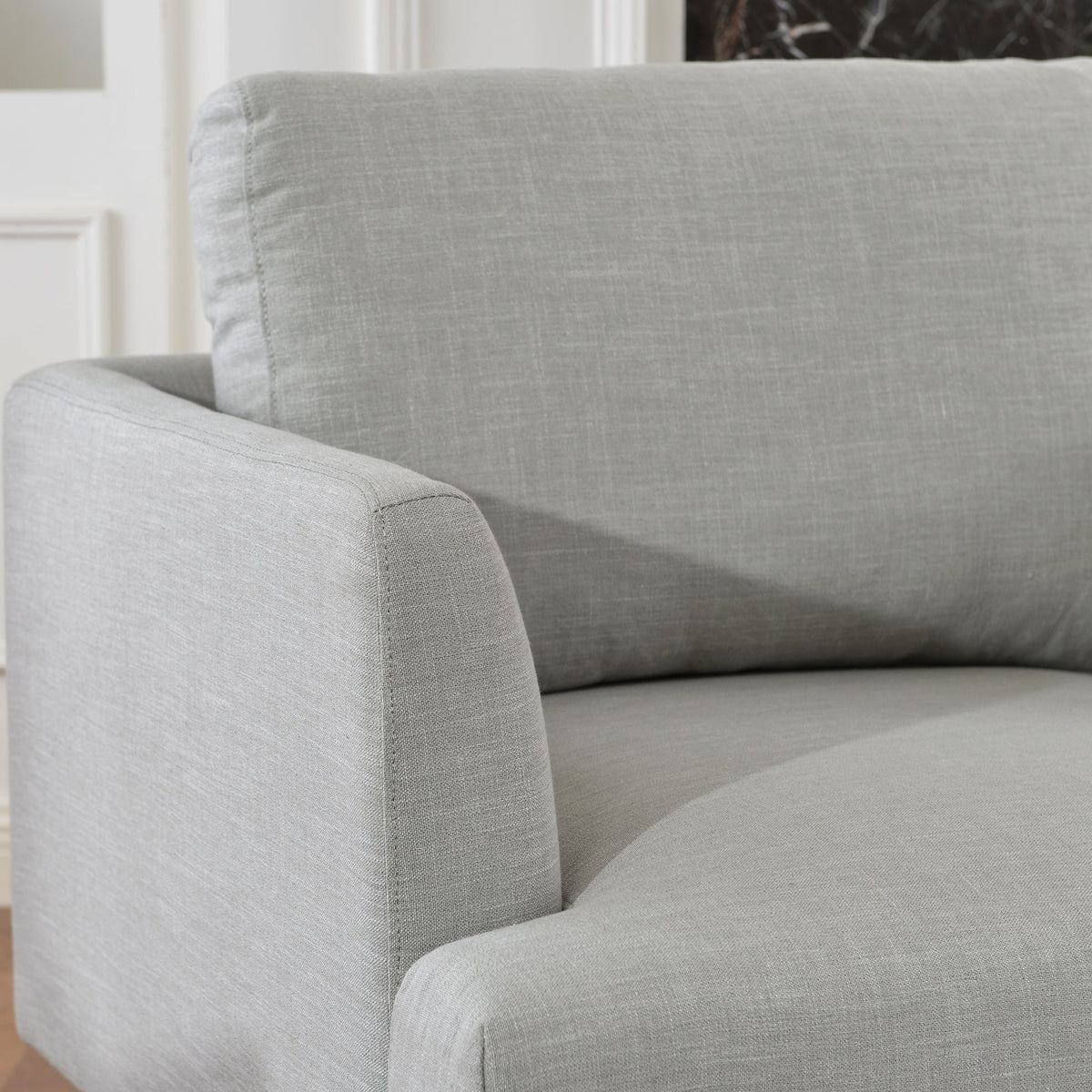 Samuel Tapered Linen ArmChair