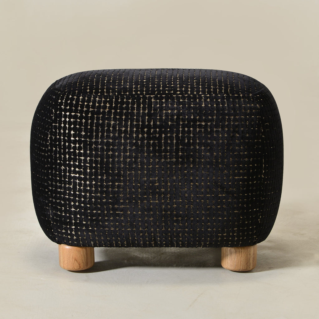 Teratect Exclusive | Elmer Sculpted Jacquard Ottoman