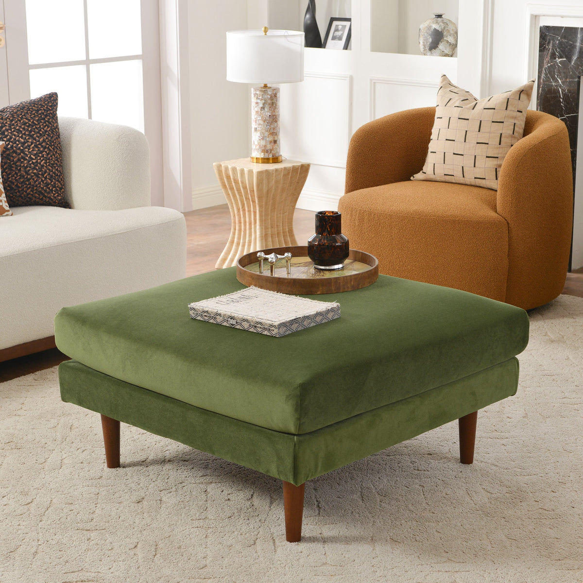 Samuel Upholstered Ottoman