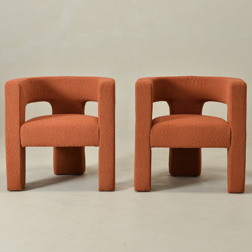 Herbert Modern Bouclé Armchair