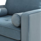 Tiziano Tufted Armchair with Accent Pillows