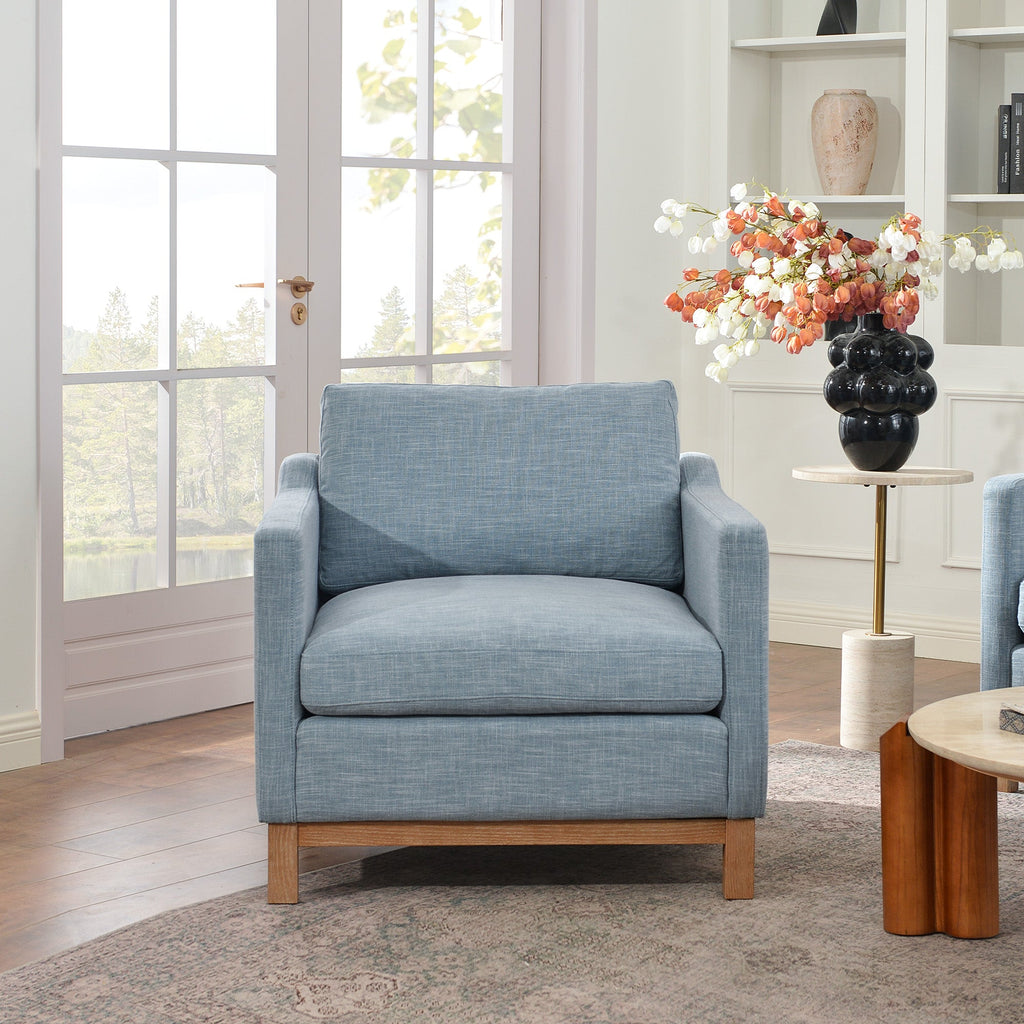 Albert Premium Linen Armchair