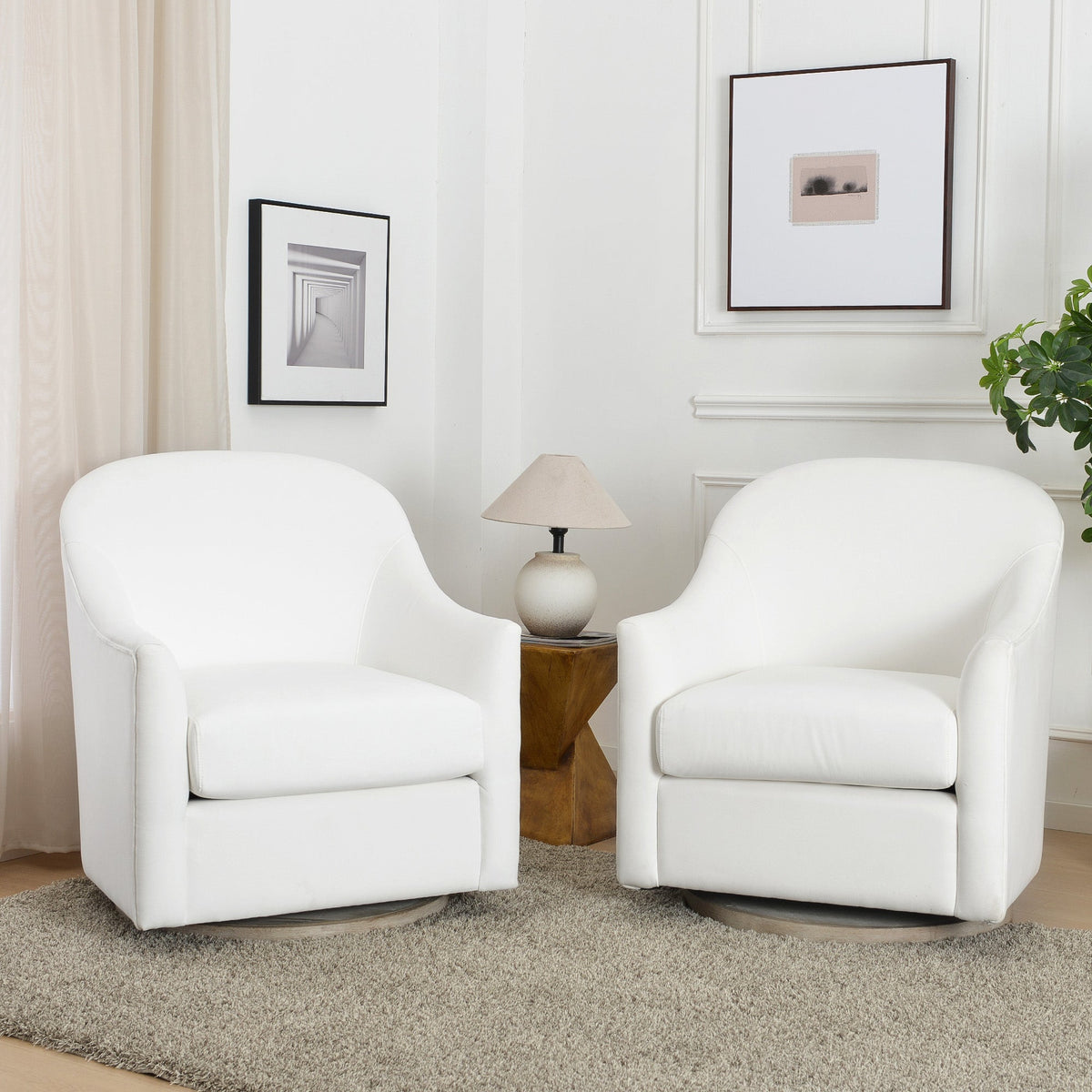 Ethel Swivel Nursery Glider