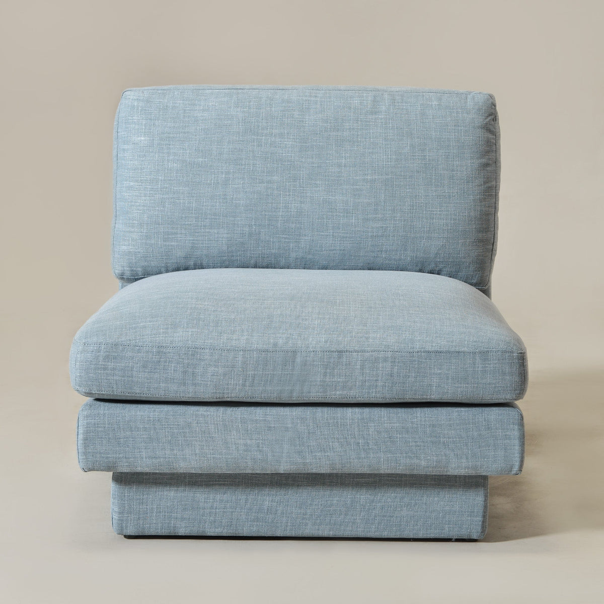 Montyne Linen Armless Chair