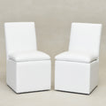 Diane Performance Dining Side Chair with Casters