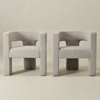 Herbert Modern Bouclé Armchair