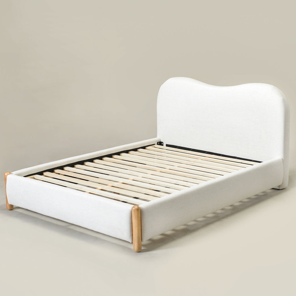 Dorothy Linen Platform Bed